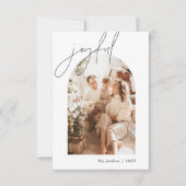 Weihnachtskarte | Arted Foto Holiday Card Dankeskarte (Vorderseite)