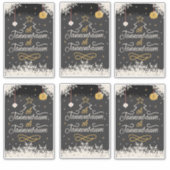 Weihnachtskarte Aufkleber (Vorderseite)