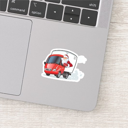 Weihnachtskarte Aufkleber (Detail)