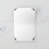 Weihnachtskarte aus Australien; Känguru Karte (Innenseite)