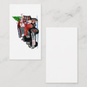 Weihnachtskarte Begleitkarte (Vorne/Hinten)