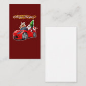 Weihnachtskarte Begleitkarte (Vorne/Hinten)