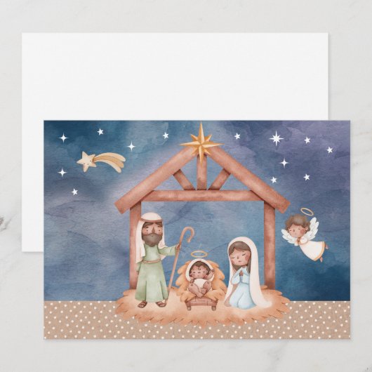 Weihnachtskarte BLK Einladung (Vorne/Hinten)