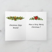 Weihnachtskarte - Bristol Karte (Innenseite)