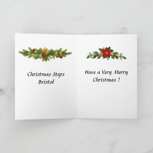 Weihnachtskarte - Bristol Karte (Innenseite)