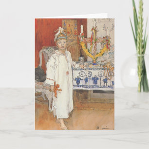 Weihnachtskarte - Carl Larsson Feiertagskarte