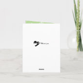 Weihnachtskarte, Chihuahua Mix Feiertagskarte (Rückseite)