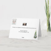 Weihnachtskarte - Chor, Ely Cathedral Feiertagskarte (Rückseite)