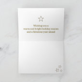 Weihnachtskarte "Cowboy" Feiertagskarte (Innenseite)