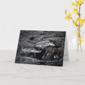 Weihnachtskarte "Crystal Cave" Karte (Gelbe Blume)
