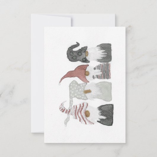 Weihnachtskarte Dankeskarte (Vorderseite)