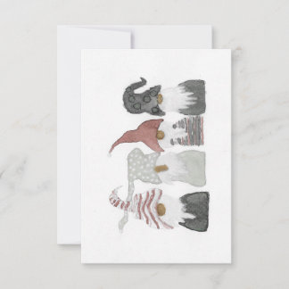 Weihnachtskarte Dankeskarte