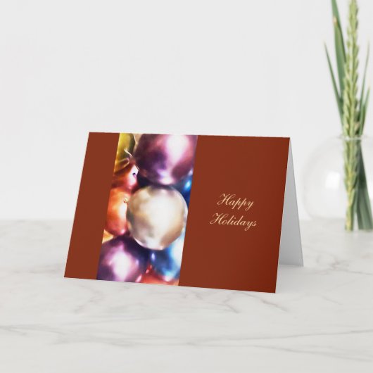 Weihnachtskarte Dankeskarte (Vorderseite)