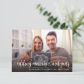 Weihnachtskarte Dankeskarte (Stehend Vorderseite)