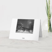 Weihnachtskarte Dankeskarte (Rückseite)