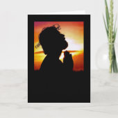 Weihnachtskarte Dankeskarte (Vorderseite)