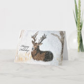 Weihnachtskarte Dankeskarte (Vorderseite)