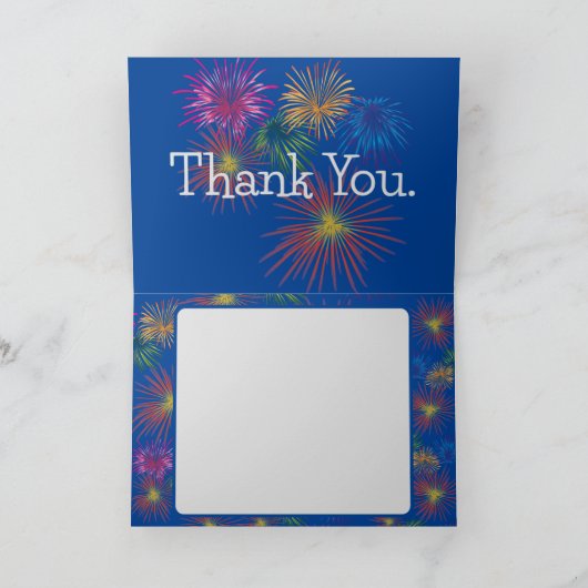 Weihnachtskarte Dankeskarte (Innenseite)