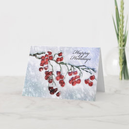 Weihnachtskarte Dankeskarte