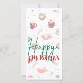 Weihnachtskarte Dankeskarte (Vorderseite)