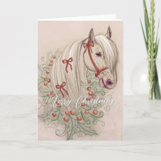 Weihnachtskarte Dankeskarte (Vorderseite)