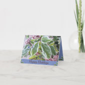 Weihnachtskarte Dankeskarte (Vorderseite)