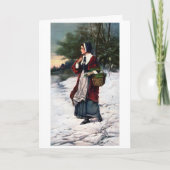 Weihnachtskarte Dankeskarte (Vorderseite)