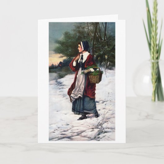 Weihnachtskarte Dankeskarte (Vorderseite)