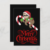 Weihnachtskarte Dankeskarte (Vorne/Hinten)