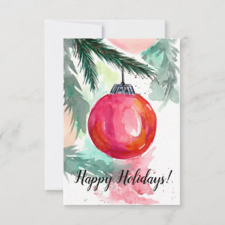 Weihnachtskarte Dankeskarte