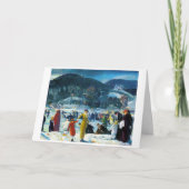 Weihnachtskarte Dankeskarte (Vorderseite)