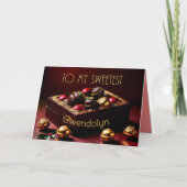 Weihnachtskarte Dankeskarte (Vorderseite)