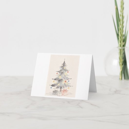 Weihnachtskarte Dankeskarte (Vorderseite)