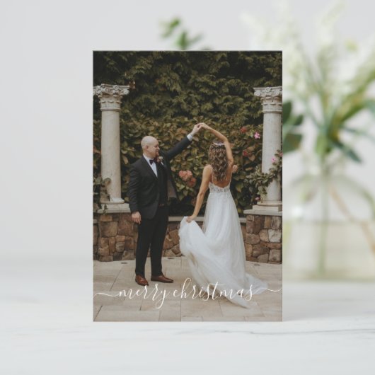 Weihnachtskarte Dankeskarte (Stehend Vorderseite)