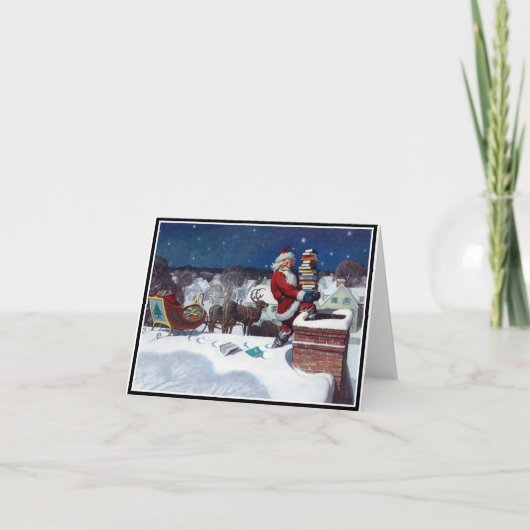 Weihnachtskarte Dankeskarte (Vorderseite)