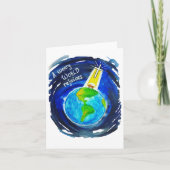 Weihnachtskarte Dankeskarte (Vorderseite)