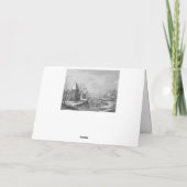 Weihnachtskarte Dankeskarte (Rückseite)