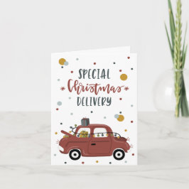 Weihnachtskarte Dankeskarte