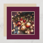 Weihnachtskarte Dankeskarte (Vorne/Hinten)