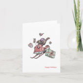 Weihnachtskarte Dankeskarte (Vorderseite)