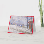 Weihnachtskarte Dankeskarte (Vorderseite)