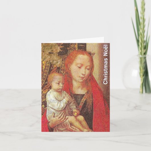 Weihnachtskarte Dankeskarte (Vorderseite)