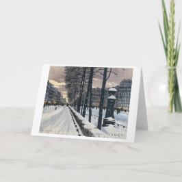 Weihnachtskarte Dankeskarte