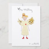 Weihnachtskarte Dankeskarte (Vorderseite)