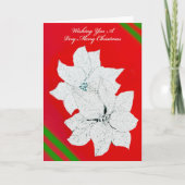 Weihnachtskarte Dankeskarte (Vorderseite)