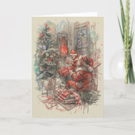 Weihnachtskarte - Das Bestste Geschenk von allen Karte