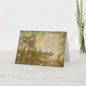 Weihnachtskarte "Deck the Halls" Karte (Vorderseite)