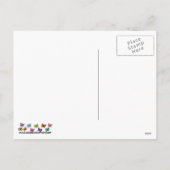 Weihnachtskarte der Dragonfly Feiertagspostkarte (Rückseite)