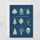 Weihnachtskarte der Jahreszeit Einladung (Vorderseite)