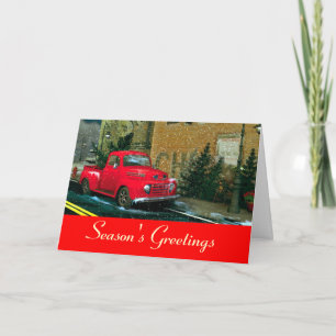Weihnachtskarte der Jahreszeit Feiertagskarte